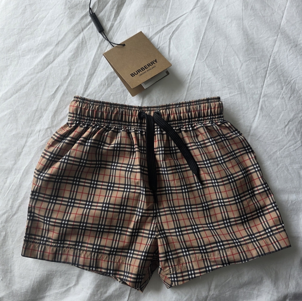 Infant/baby Burberry Swim Shorts size 6M